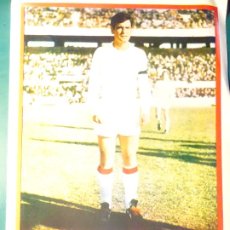Coleccionismo deportivo: POSTER CARTEL LÁMINA JUGADOR SEVILLA FÚTBOL CLUB 1969 - 1972. BLANQUITO. 32X23CM. Lote 363311115