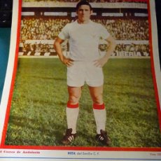 Coleccionismo deportivo: POSTER CARTEL LÁMINA JUGADOR SEVILLA FÚTBOL CLUB 1969 - 1972. JUGADOR HITA. 32X23CM. Lote 363311300