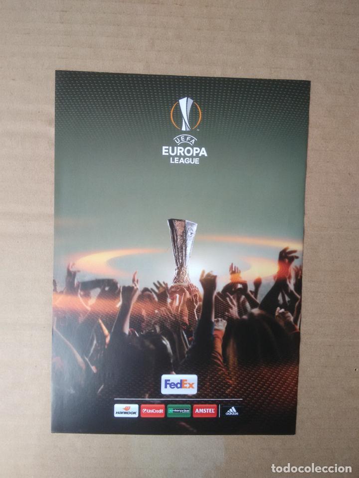Coleccionismo deportivo: MINI HOJA PUBLICIDAD REVISTA UEFA EUROPA LEAGUE FEDEX ADIDAS AMSTEL + COCHE RENAULT CAPTUR (TRASERA)
