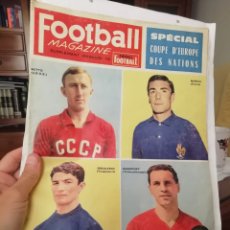 Coleccionismo deportivo: EUROCOPA 1960 FRANCIA. ESPECIAL FOOTBALL MAGAZINE. 18 PÁGINAS.. Lote 365843511