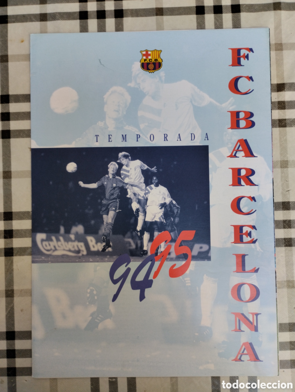 Collectionnisme sportif: TEMPORADA 94 95 F.C.BARCELONA. CAT&Aacute;LOGO ENTREGADO EN EL CAMP NOU TEMP.94/95