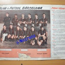 Coleccionismo deportivo: CF BARCELONA 1966 1967 Nº1 REVISTA DEPORTIVA FUTBOL DE HUMOR PARA ADULTOS VER FOTOS. Lote 366307511