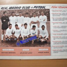 Coleccionismo deportivo: REAL MADRID 1966 1967 Nº2 REVISTA DEPORTIVA FUTBOL DE HUMOR PARA ADULTOS VER FOTOS. Lote 366307761