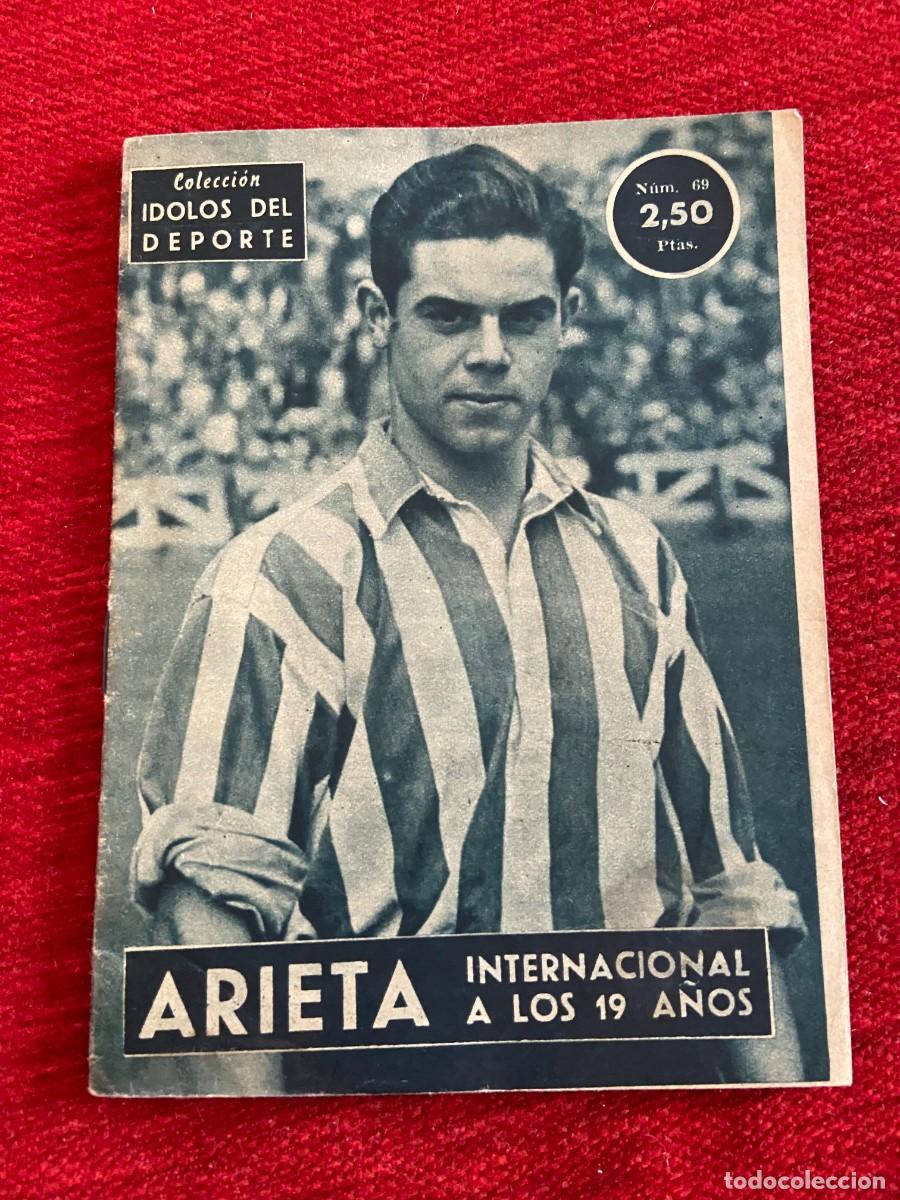 Collezionismo sportivo: R20249 REVISTA COLECCION IDOLOS DEL DEPORTE ARIETA ATHLETIC BILBAO