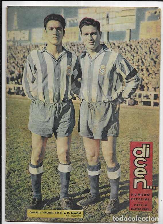 Collezionismo sportivo: Dicen... Revista Deportiva numero especial n&ordm; 321 a&ntilde;o VIII 3 Enero 1959