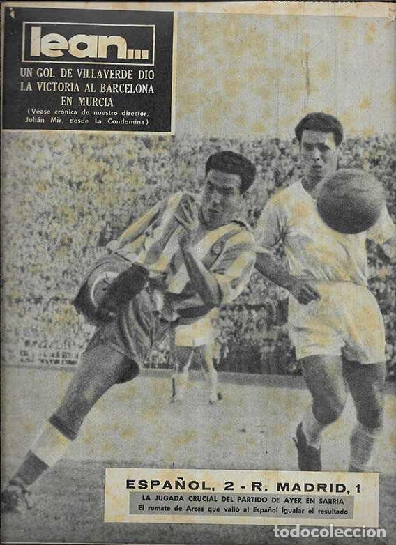 Coleccionismo deportivo: Lean... Revista Deportiva de los lunes . A&ntilde;o II - N&ordm; 34 26-09-1955