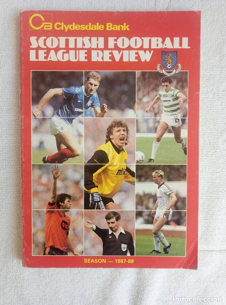 Sports collectibles: SFL. &ldquo;SCOTTISH FOOTBALL LEAGUE REVIEW 1987-88&rdquo;. / SCO-007