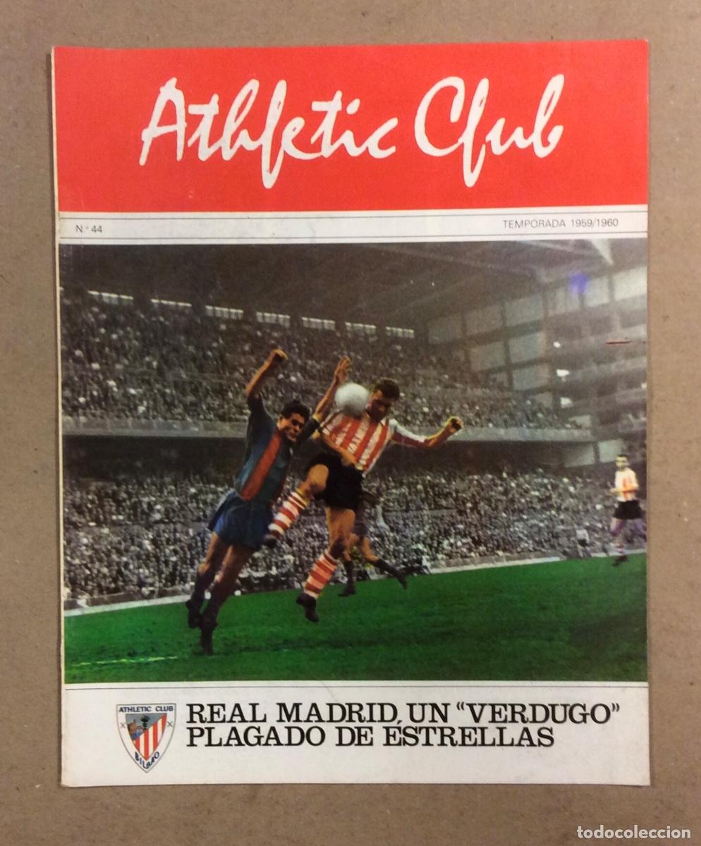 Coleccionismo deportivo: ATHLETIC CLUB DE BILBAO N&deg; 44. TEMPORADAS 1959/1960. REAL MADRID, UN VERDUGO PLAGADO DE ESTRELLAS.