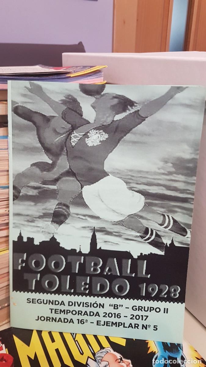 Coleccionismo deportivo: Revista futbol Salto del Caballo , Toledo-Albacete Balompi&eacute;, hist&oacute;rico 0-6