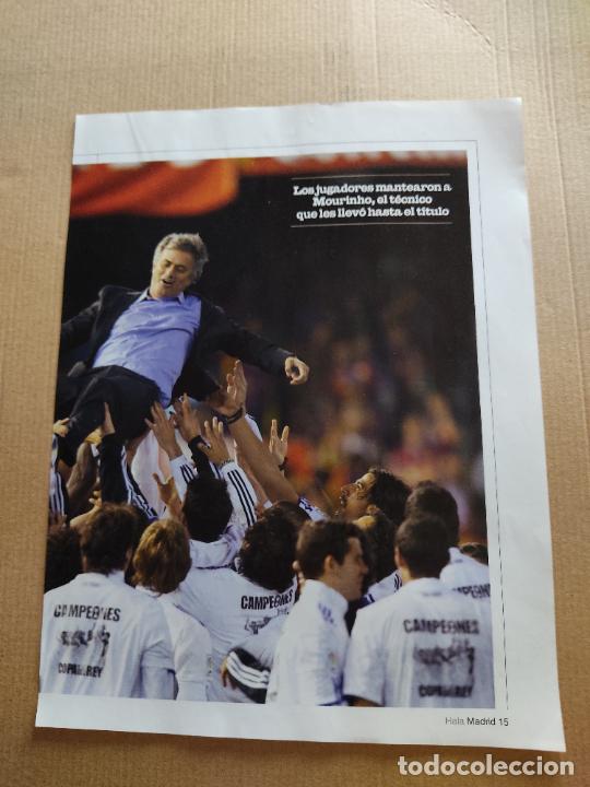 Sammelleidenschaft Sport: JOSE MOURINHO REAL MADRID TIPO POSTER 1 PAG REVISTA HALA MADRID MARCELO PEPE RAMOS CASILLAS KARANKA