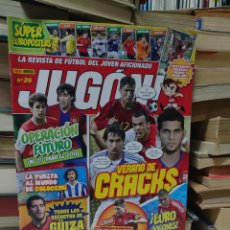 Coleccionismo deportivo: REVISTA JUGON! VERANO DE CRACKS, COLOCCINI/ GUIZA / GERARD / EUROJUGONES!