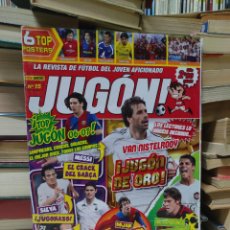 Coleccionismo deportivo: REVISTA JUGON! VAN NISTELROOY / DAVID SILVA EN VALENCIA / BOJAN / MESSI 2006