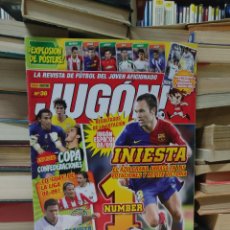 Coleccionismo deportivo: REVISTA JUGON! INIESTA NUMERO 1 / COPA CONFEDERACIONES ESPECIAL/ PLANETA CORINTHIANS