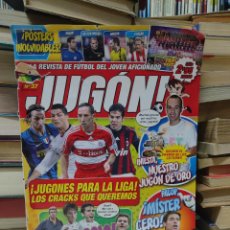 Coleccionismo deportivo: REVISTA JUGON! INIESTA DE ORO / PALOP MISTER CERO / REAL MADRID 2010 / JUGONES PARA LA LIGA