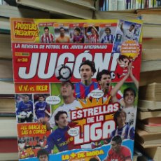 Coleccionismo deportivo: REVISTA JUGON! ESTRELLAS DE LA LIGA / VICTOR VALDES VS CASILLAS / ANDER HERRERA