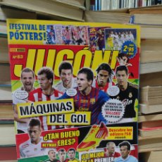 Coleccionismo deportivo: REVISTA JUGON! MAQUINAS DEL GOL / NEYMAR EN EL SANTOS / ESPECIAL PREMIER LEAGUE