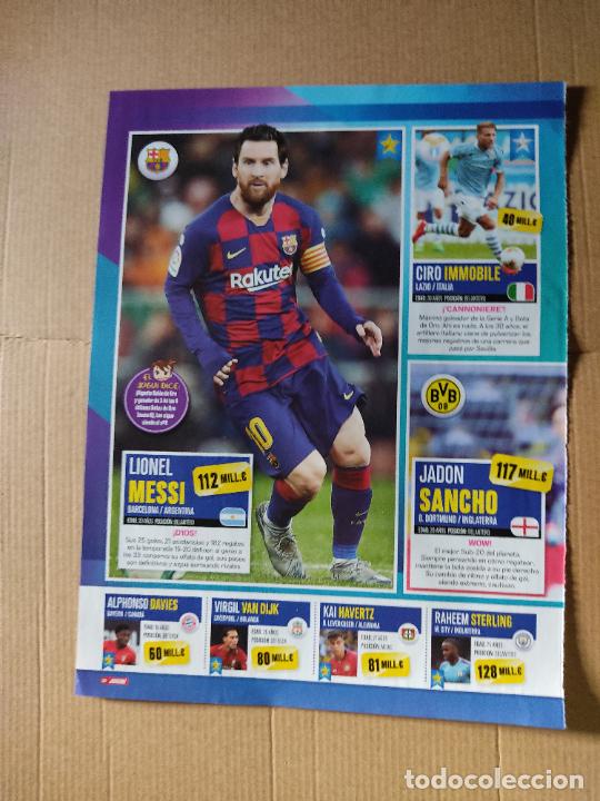 Coleccionismo deportivo: LEO MESSI CIRO IMMOBILE FRENKIE DE JONG EDEN HAZARD KILYAN MBAPPE REPORTAJE 2 P&Aacute;G REVISTA JUG&Oacute;N