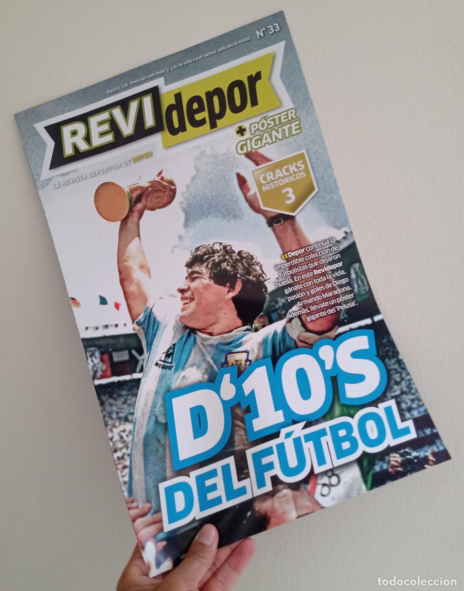 Coleccionismo deportivo: Maradona Revidepor Edicion Peru