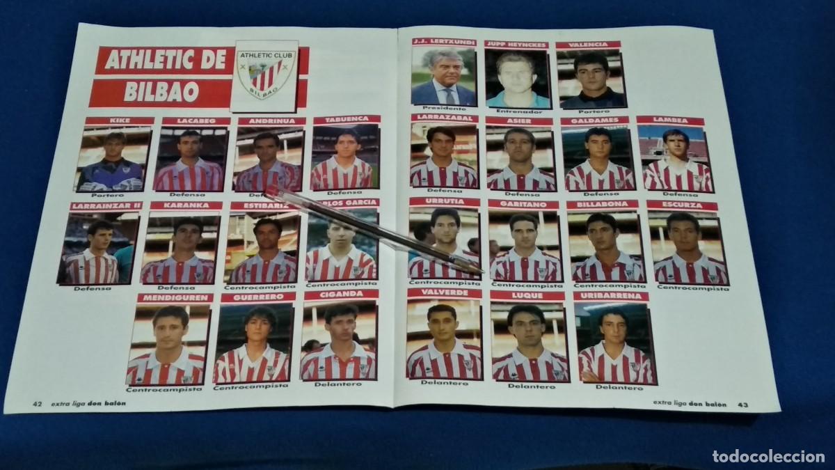 Sports collectibles: ATHLETIC DE BILBAO PLANTILLA TEMPORADA 1992/93 CON FICHA T&Eacute;CNICA - VER FOTOS