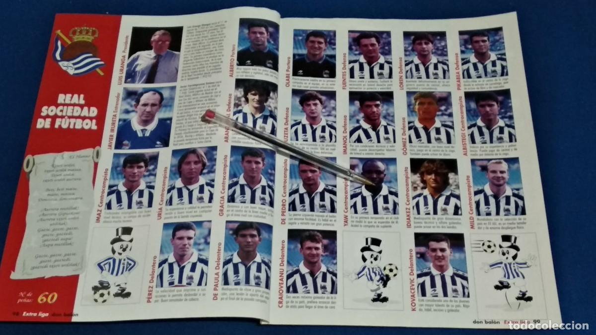 Collezionismo sportivo: REAL SOCIEDAD PLANTILLA TEMPORADA 1995/96 CON FICHA T&Eacute;CNICA - VER FOTOS