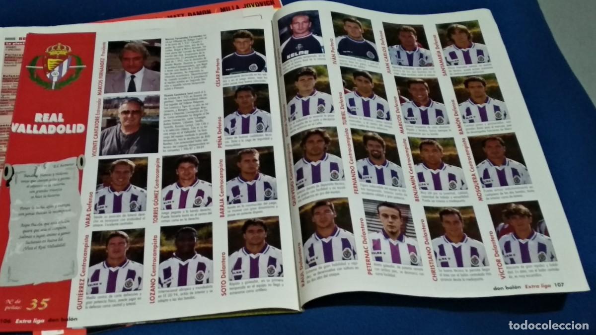 Coleccionismo deportivo: REAL VALLADOLID PLANTILLA TEMPORADA 1995/96 CON FICHA T&Eacute;CNICA Y P&Oacute;STER - VER FOTOS