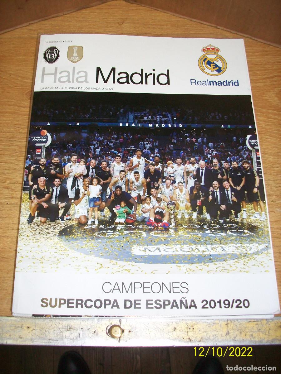 Sports collectibles: REVISTA HALA MADRID-CAMPEONES SUPERCOPA DE ESPA&Ntilde;A 2019/20-CON POSTER