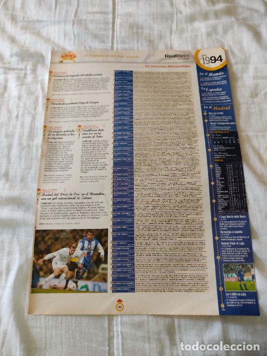 Coleccionismo deportivo: ZIDANE MAURO SILVA RAUL FIGO REPORTAJE 2 PAG CENTENARIO REAL MADRID 1902-2002 SUPLEMENTO MARCA