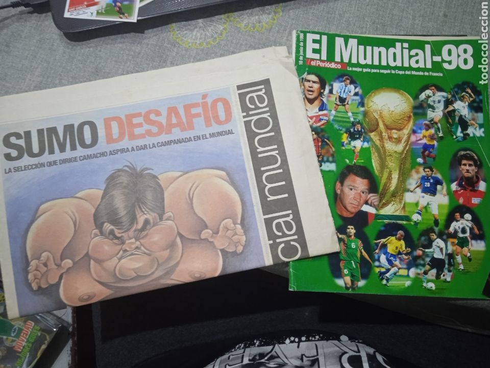 Coleccionismo deportivo: REVISTA Y ESPECIAL PERIODICO Mundial 98