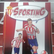 Collezionismo sportivo: COMIC FUTBOL SPORTING GIJON ISAAC DEL RIVERO ASTURIAS QUINI EL MOLINON