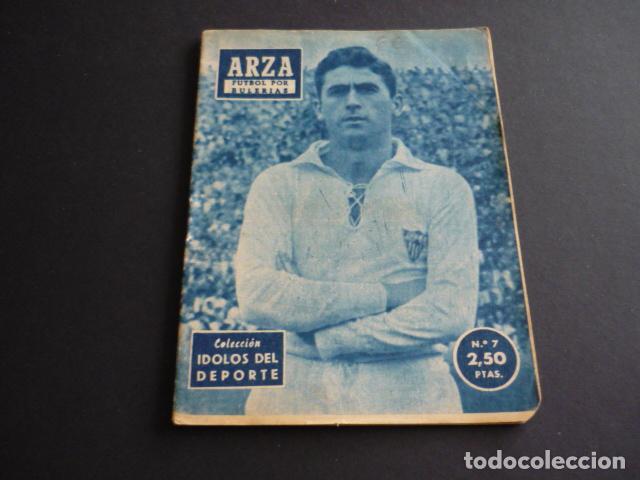 Collezionismo sportivo: ARZA FUTBOLISTA COLECCION IDOLOS DEL DEPORTE N&ordm; 7