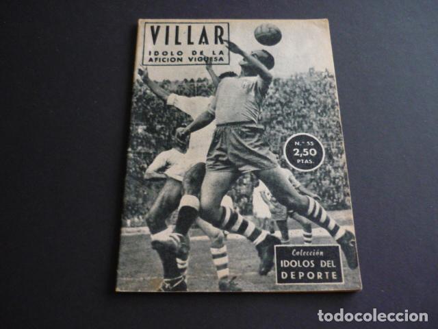 Coleccionismo deportivo: VILLAR FUTBOLISTA COLECCION IDOLOS DEL DEPORTE N&ordm; 55