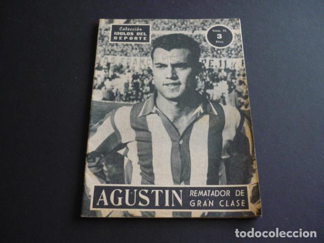 Collezionismo sportivo: AGUSTIN FUTBOLISTA COLECCION IDOLOS DEL DEPORTE N&ordm; 81