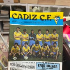 Coleccionismo deportivo: REVISTA BOLETIN CADIZ CF - 19 FEBRERO DE 1984 - Nº13. Lote 390386469