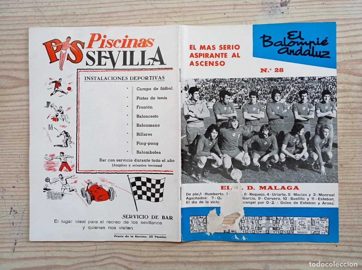 Sammelleidenschaft Sport: Revista El Balompie Andaluz 28 - 1976