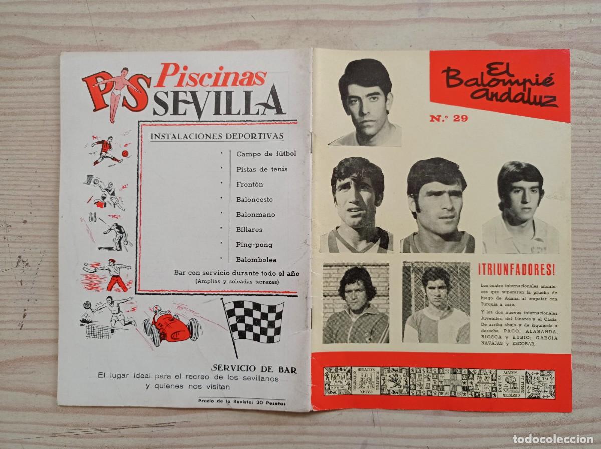 Sammelleidenschaft Sport: Revista El Balompie Andaluz 29 - 1976