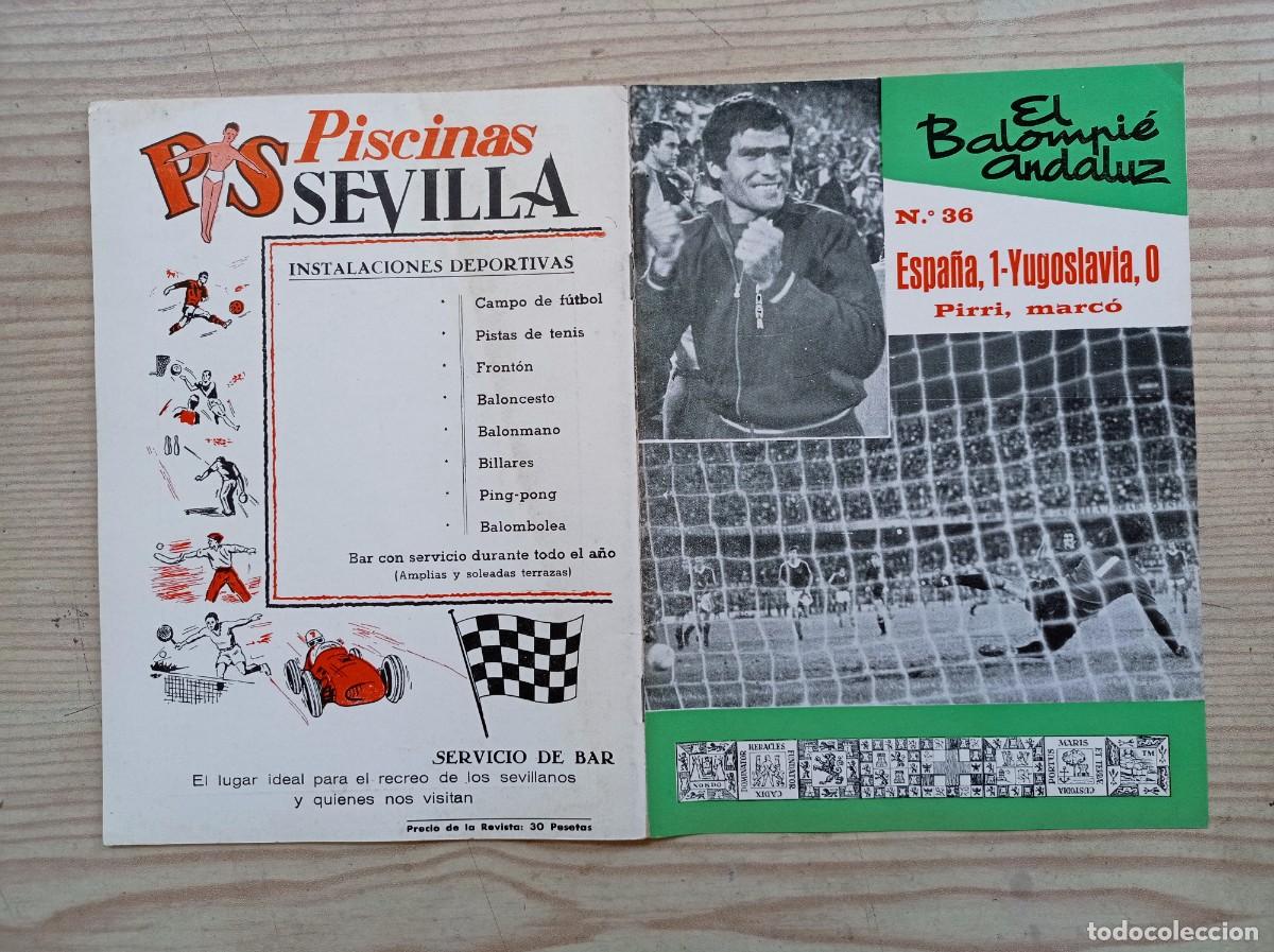 Sammelleidenschaft Sport: Revista El Balompie Andaluz 36 - 1976