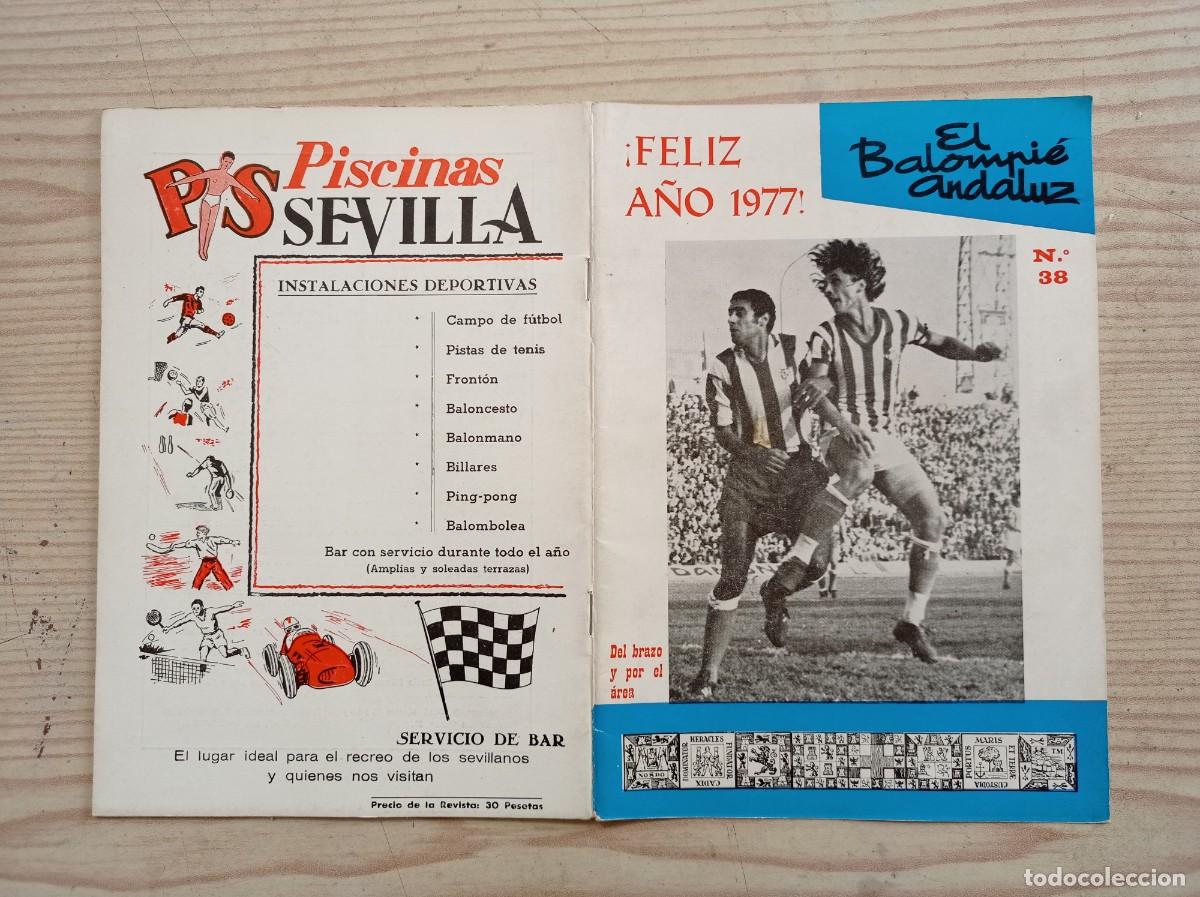 Sammelleidenschaft Sport: Revista El Balompie Andaluz 38 - 1977