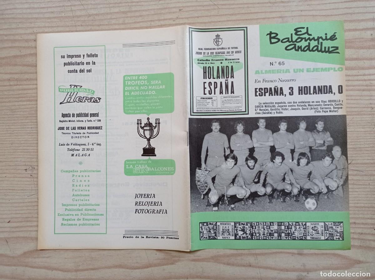 Sammelleidenschaft Sport: Revista El Balompie Andaluz 65 - 1979