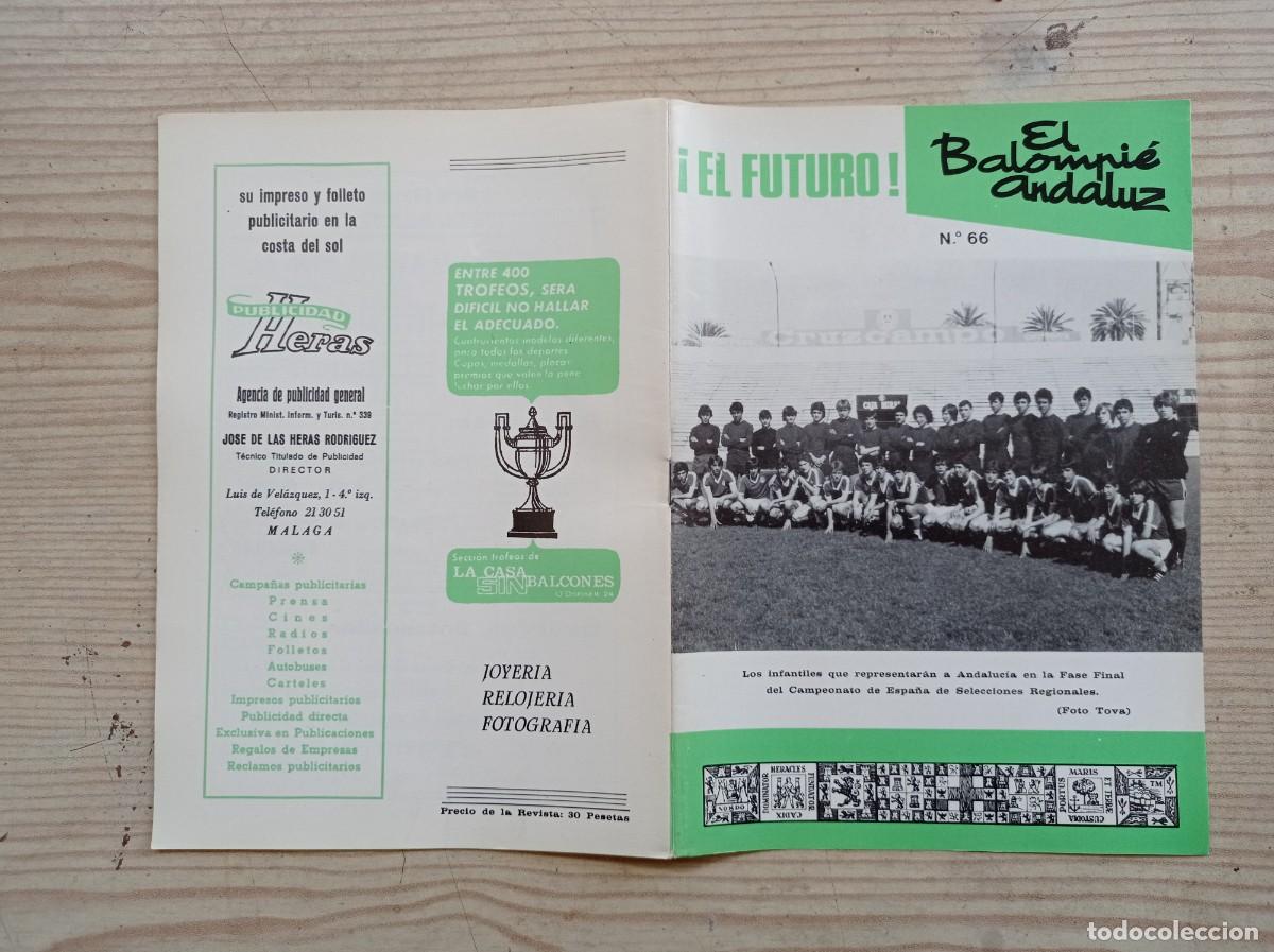 Sports collectibles: Revista El Balompie Andaluz 66 - 1979