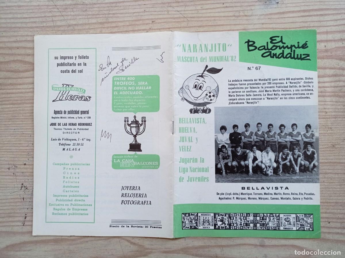 Sammelleidenschaft Sport: Revista El Balompie Andaluz 67 - 1979