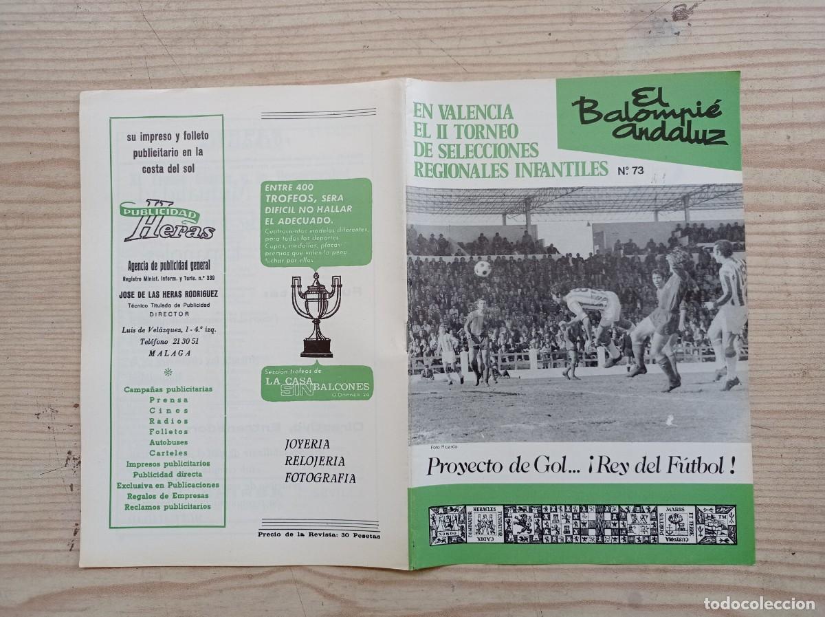 Sammelleidenschaft Sport: Revista El Balompie Andaluz 73 - 1979