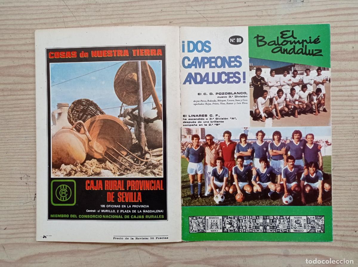 Sammelleidenschaft Sport: Revista El Balompie Andaluz 80 - 1980