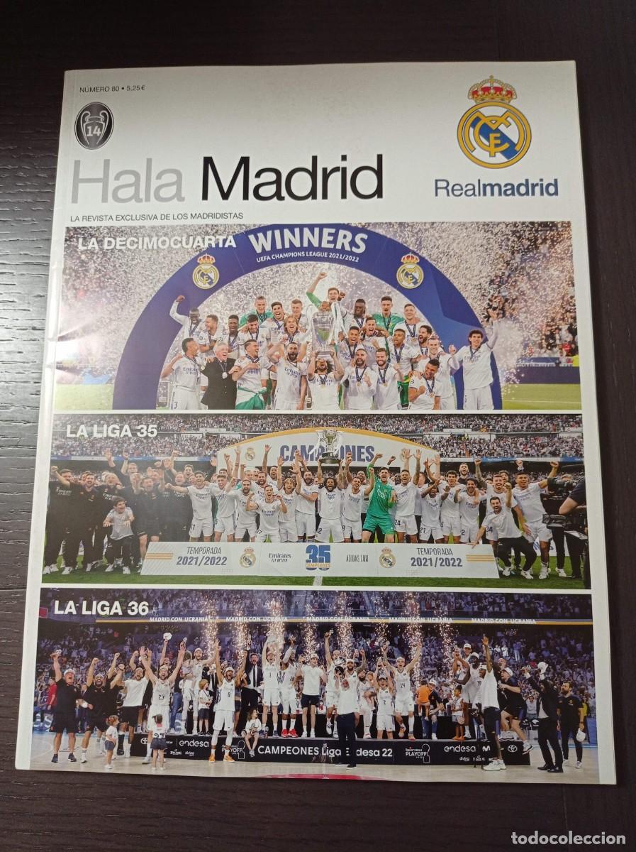 Sports collectibles: REVISTA. HALA MADRID N&ordm; 80. REAL MADRID