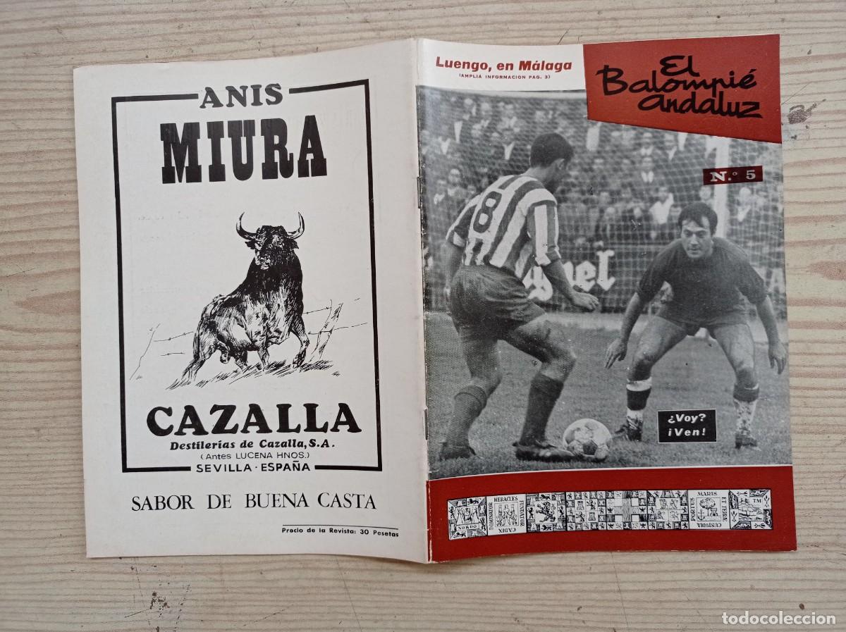 Sammelleidenschaft Sport: Revista El Balompie Andaluz 5 - 1974