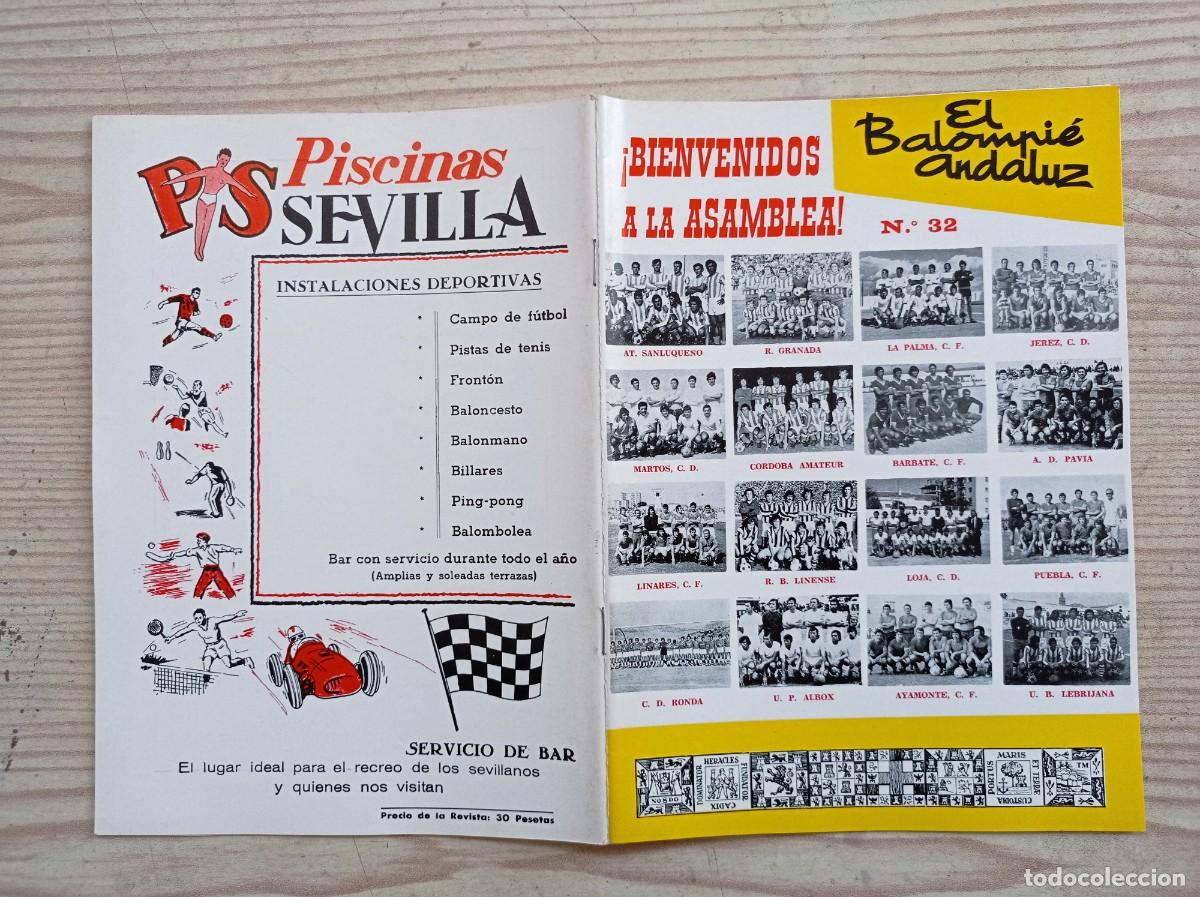 Sammelleidenschaft Sport: Revista El Balompie Andaluz 32 - 1976