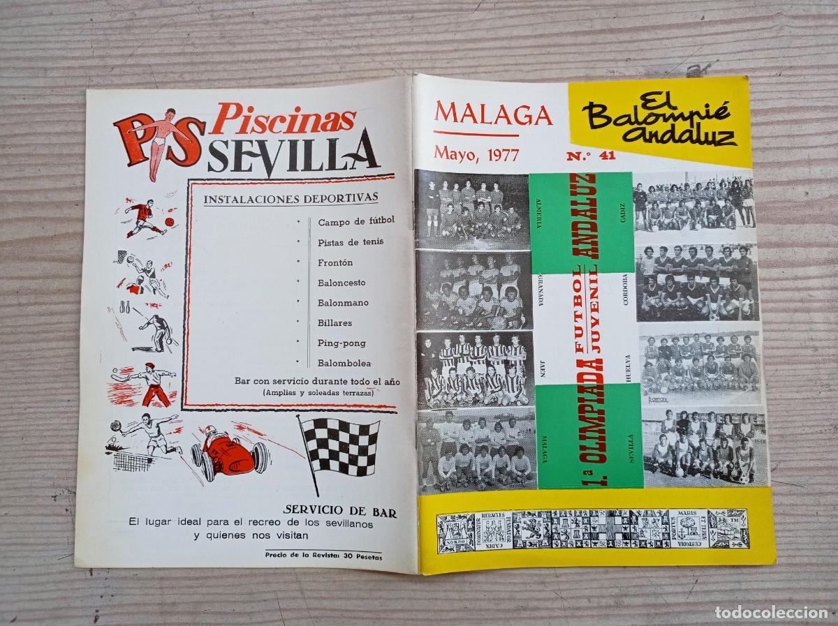 Sammelleidenschaft Sport: Revista El Balompie Andaluz 41 - 1977