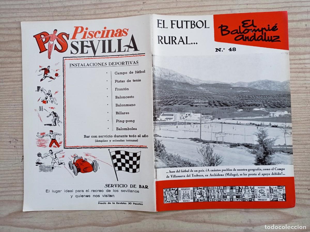 Collectionnisme sportif: Revista El Balompie Andaluz 48 - 1977