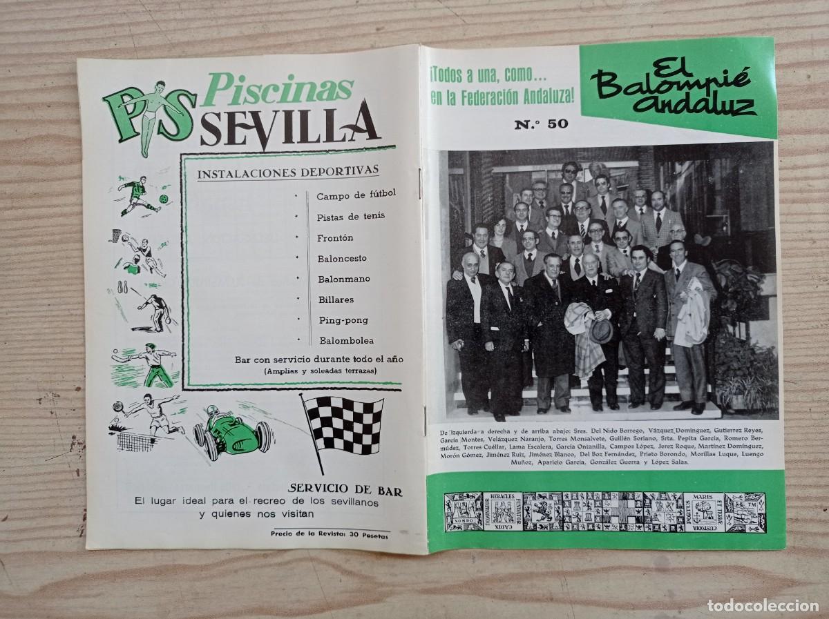 Sammelleidenschaft Sport: Revista El Balompie Andaluz 50 - 1978