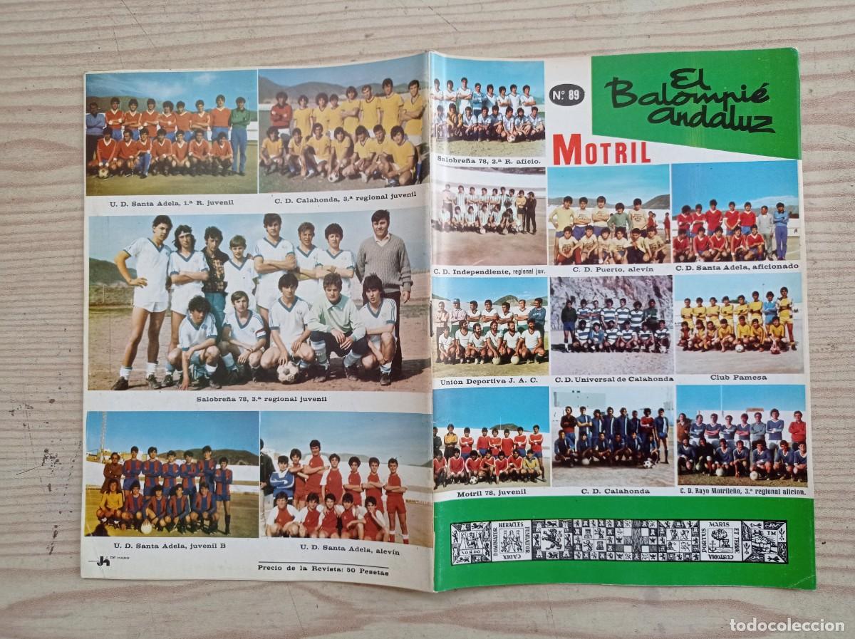 Sammelleidenschaft Sport: Revista El Balompie Andaluz 89 - 1981