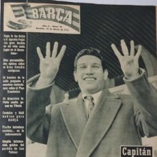 Coleccionismo deportivo: REVISTA BARÇA. Nº 10 FEBRERO 1956. LAS PALMAS 0 BARCELONA 1